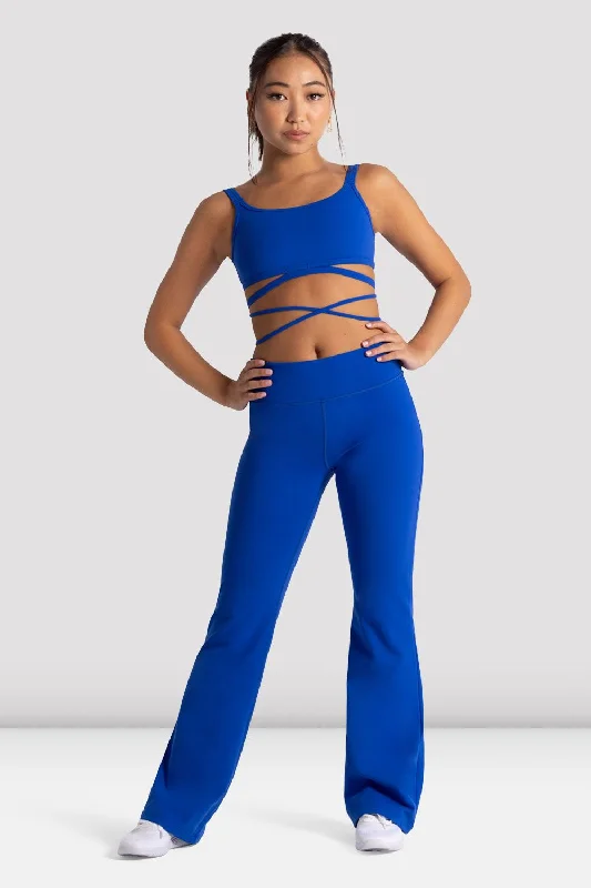 Easy Fashion Girls Signature Tie Waist Crop Top