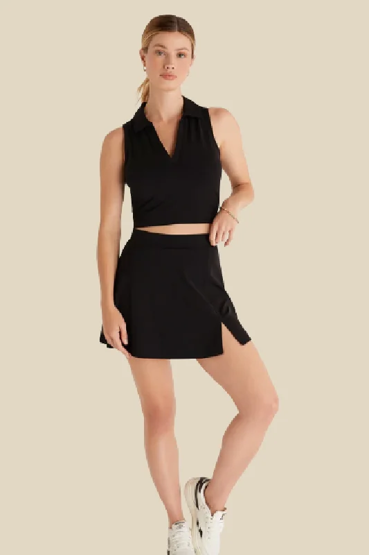 Statement Jackets Hit The Court Skort