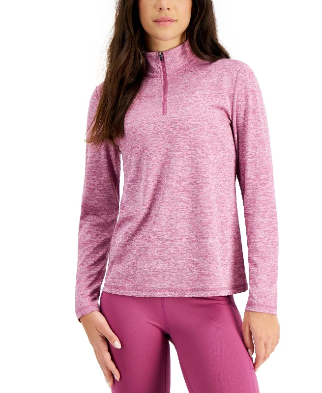 Warm Wear ID Ideology Womens Essentials Quarter Zip Top