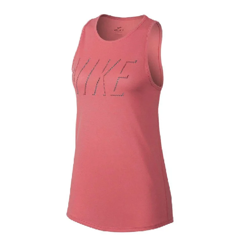Quality Tailoring Nike Women's Dry Legend Racerback Tank Top Pink Size Small - S