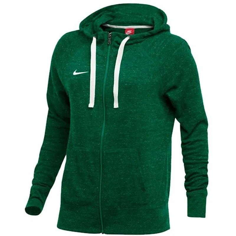 Comfy Chic Nike Women's Gym Vintage Hoodie Green Size Small