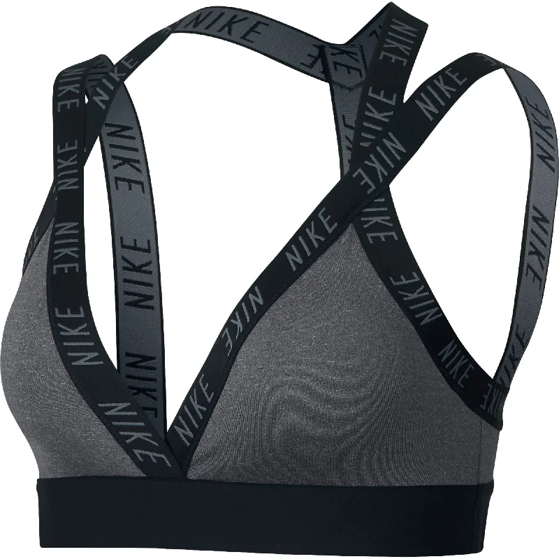 Wearable At Home Or Out Nike Women's Indy Logo Light Support Sports Bra Gray Size Extra Large - X-Large Wearable At Home Or Out Nike Women's Indy Logo Light Support Sports Bra Gray Size Extra Large - X-Large