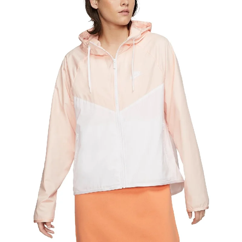 Warm Winter Series Nike Women's Sportswear Windrunner Windbreaker Pink Size Medium