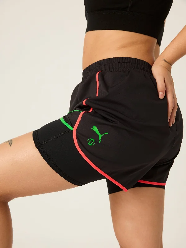 Elegant Series Puma X Modibodi 2 in 1 Active Short Moderate-Heavy Black/Fire Orchid Puma Green Elegant Series Puma X Modibodi 2 in 1 Active Short Moderate-Heavy Black/Fire Orchid Puma Green