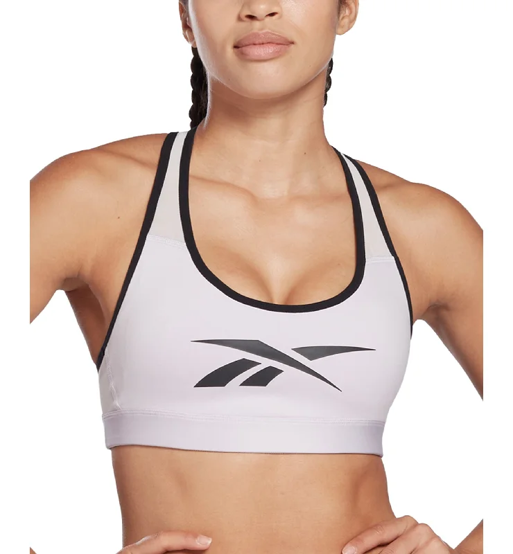Versatile Wardrobe Reebok Womens Lux Vector Medium Impact Sports Bra