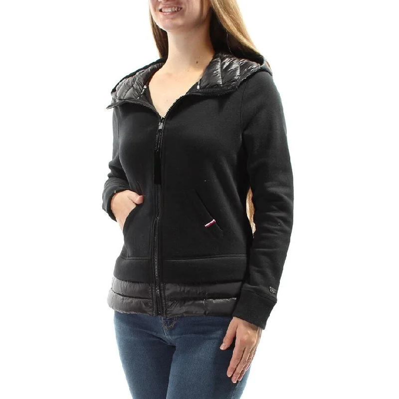 Versatile Items Tommy Hilfiger Women's Sport Fleece Hoodie Black - XL