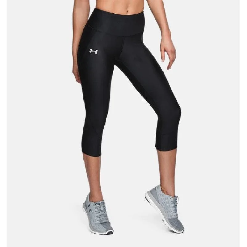 Chic Outfits Under Armour Women's Fly By HeatGear Running Capri Leggings Black Size Medium - M Chic Outfits Under Armour Women's Fly By HeatGear Running Capri Leggings Black Size Medium - M