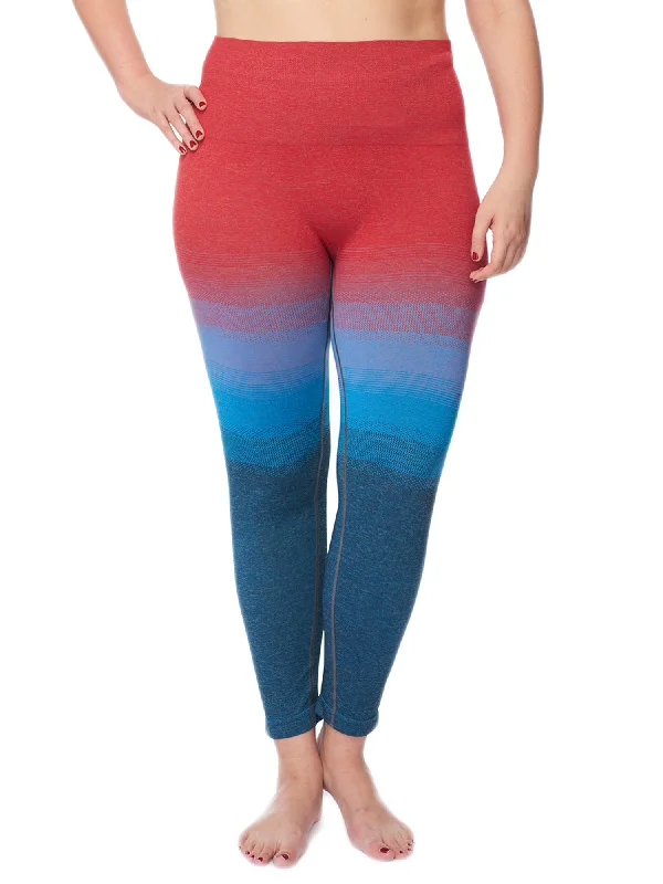 Effortless Wear Under Control | Women's Plus Active Stretchy Leggings