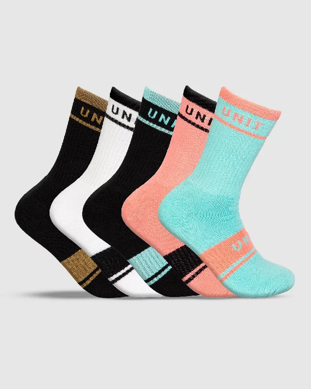 Elegant Tailoring UNIT Equip Hi -Lux Bamboo Socks - 5 Pack
