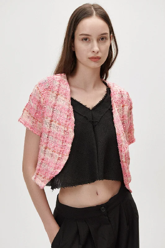 Everyday Style Allira Tweed Cropped Jacket