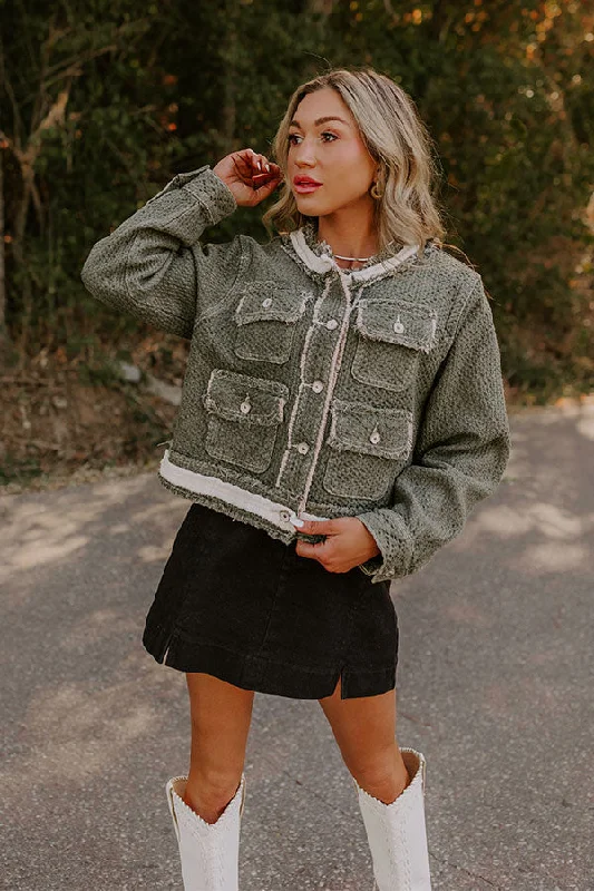 Fashionable Items Always In Style Knit Jacket