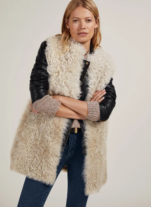 Functional Fashion Ardi Shearling Gilet Vest