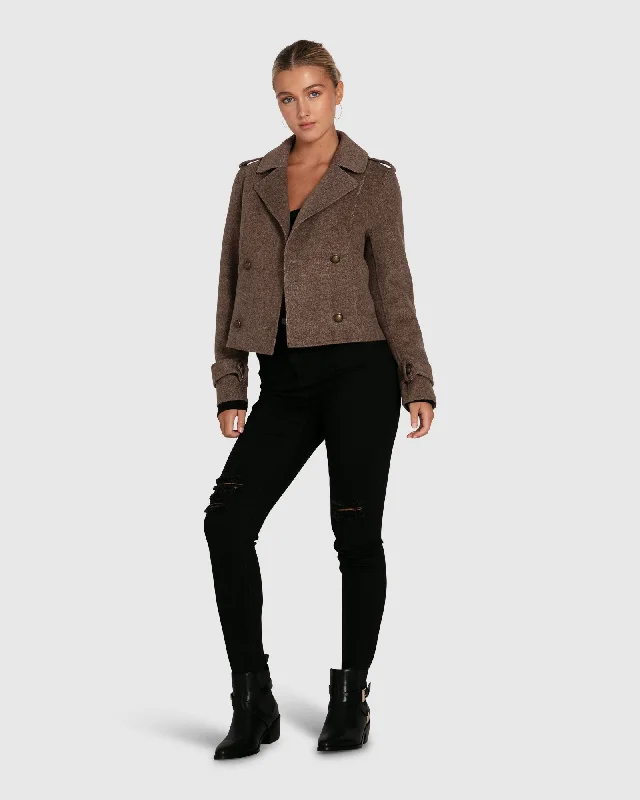 All-Day Outfits Better Off Military Peacoat