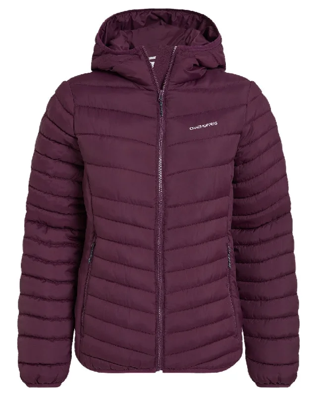 Light Jackets Craghoppers Womens Compresslite VIII Hooded Jacket