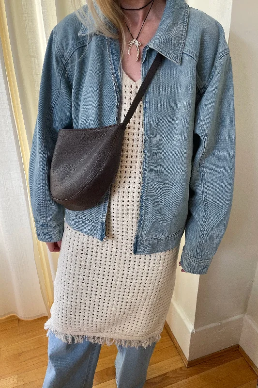 Cozy Pants DENIM BOMBER JACKET