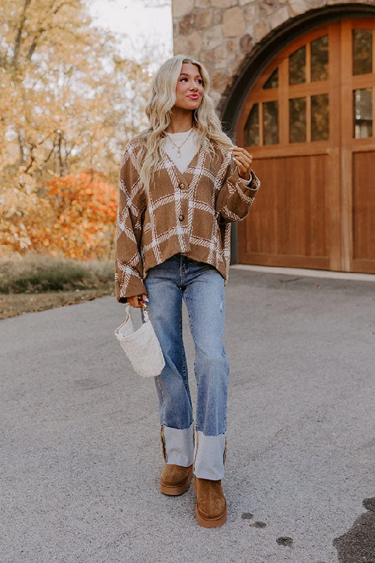 Personalized Series Falling For Fashion Plaid Jacket