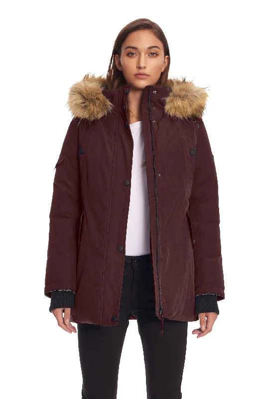 Knit Sweaters GLACIER | WOMEN'S VEGAN DOWN (RECYCLED) PARKA