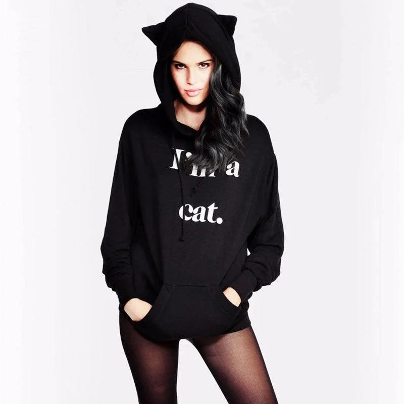 Casual And Casual I’M A CAT HOODIE