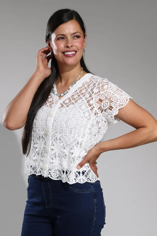 Bright Shirts Jacket | WHITE | 6221A1