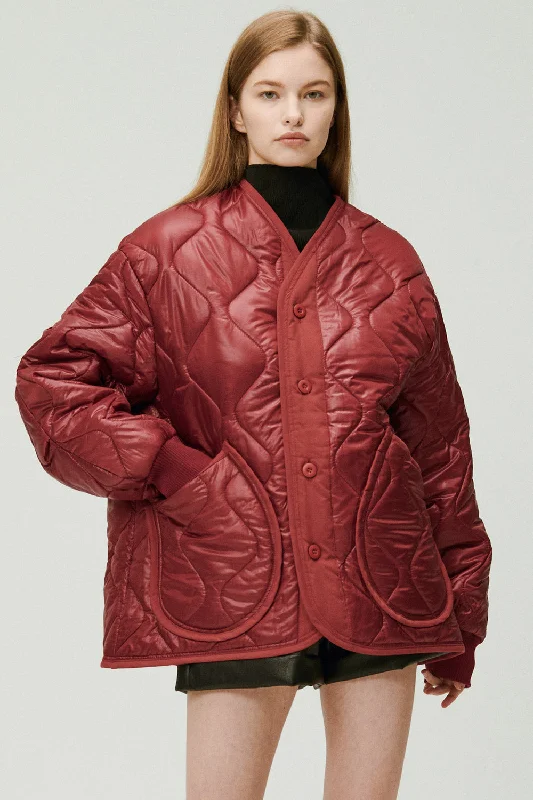 Playful Style Laura Boyfriend Quilted Coat