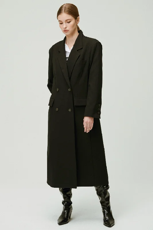 Lounge Wear Marie Double Breasted Coat