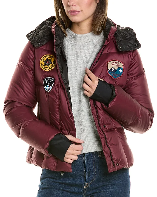 Fashionable In The Times Post Card Courchevel Down Jacket