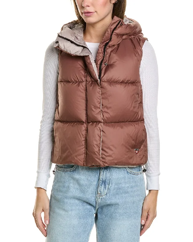Youthful Style Post Card La Villa Puffer Vest