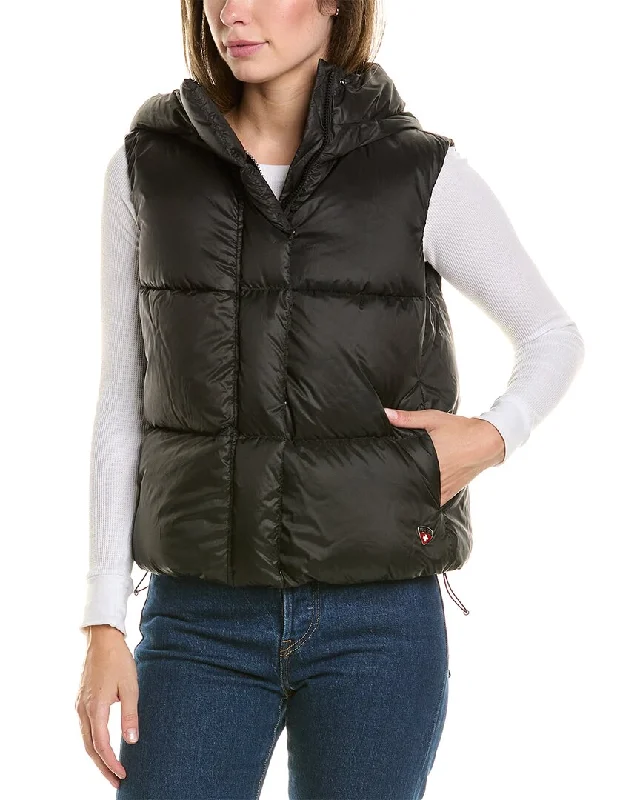 Chic Comfort Post Card La Villa Puffer Vest