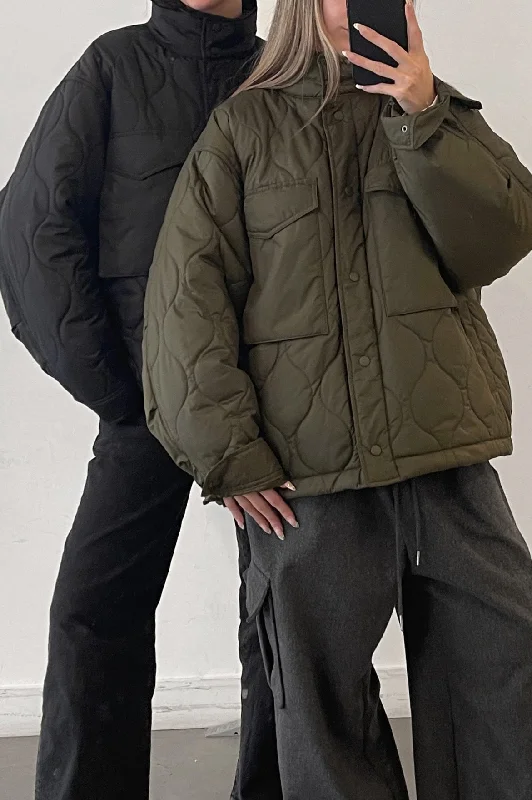Casual Chinos QUILTED PUFFER SHACKET