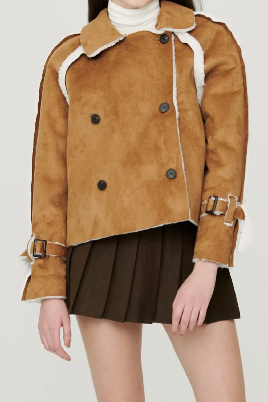 Practical Style Sybil Shearling Oversize Jacket
