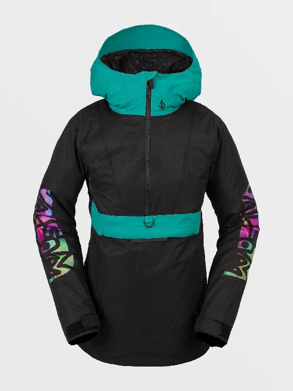 Minimal Style Womens Ashfield Pullover - Black