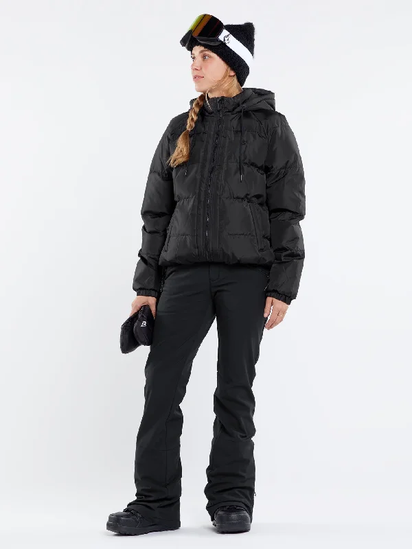Light Layers Womens Ithan Puff Jacket - Black