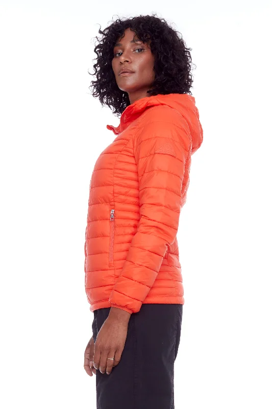 Chunky Sneakers YOHO LADIES' | WOMEN'S VEGAN DOWN (RECYCLED) LIGHTWEIGHT PACKABLE PUFFER