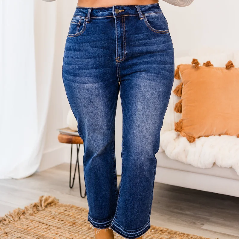 Sporty Styles Boss Mindset Jeans, Dark Wash