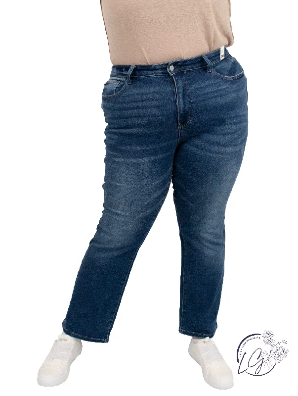 Street Jackets Curvy Eleanor High-Rise Dad Jean by Judy Blue
