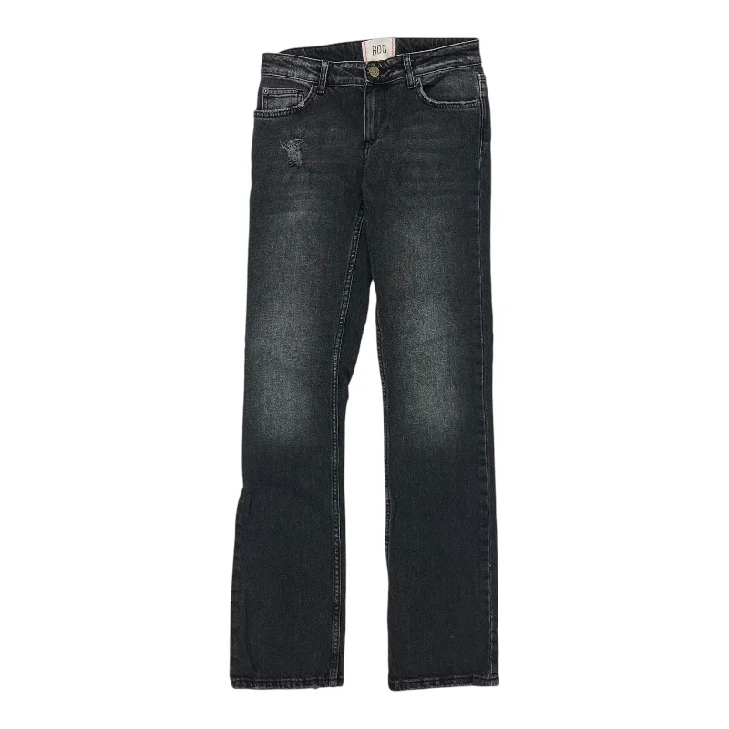 Urban Style Jeans Boot Cut By Bdg In Black Denim, Size:2