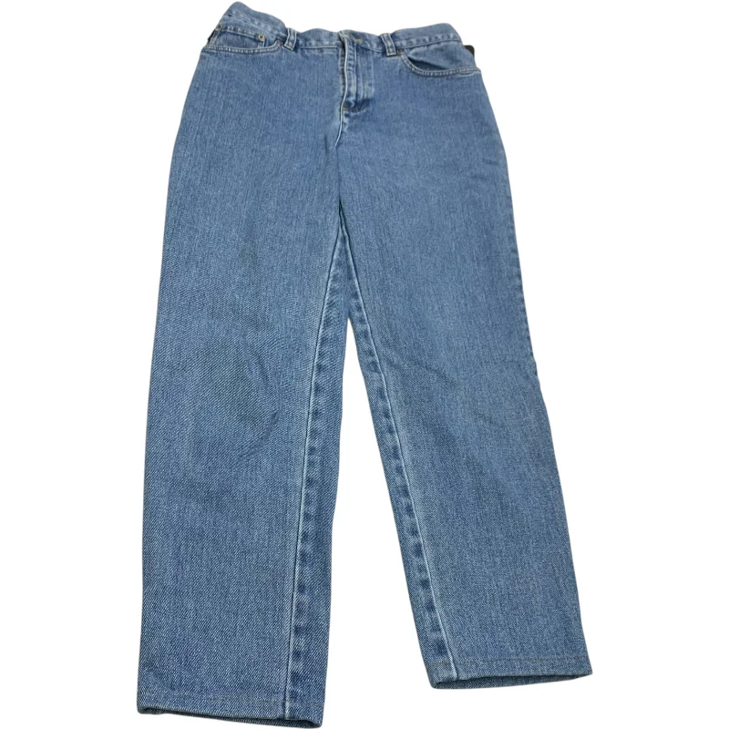 Modern Backpacks Jeans Straight By Lauren Jeans Co In Blue Denim, Size: 4