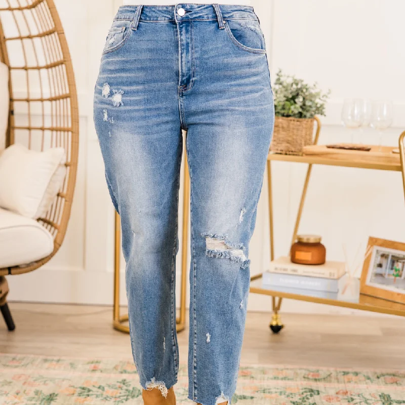 Smart Tops Lost in the Thrill Jeans, Medium