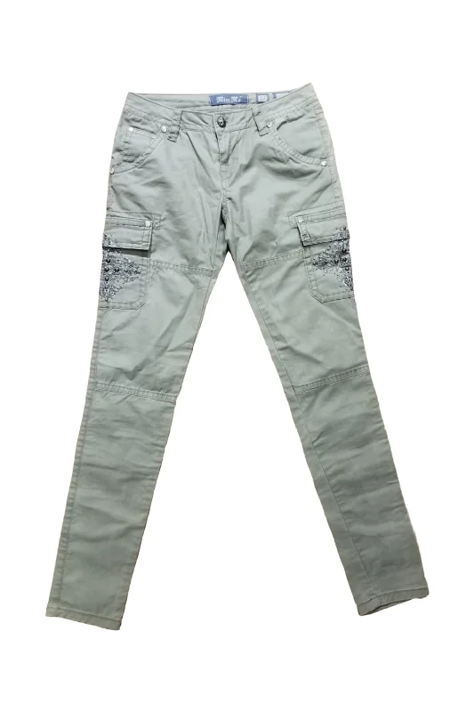 Soft Fabrics Cargo Skinny Jeans
