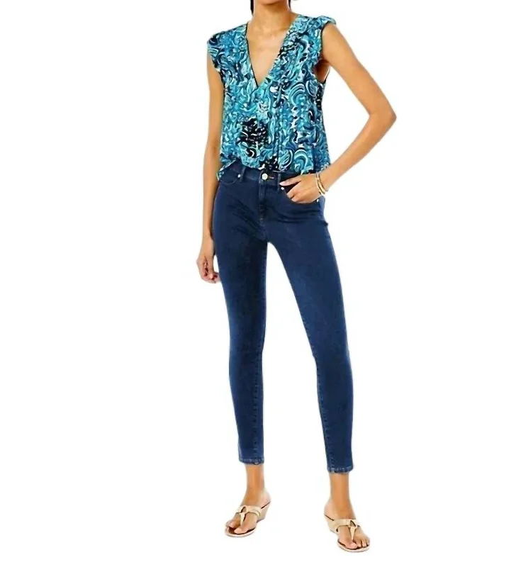 Classic Series Eagan High Rise Super Skinny Jean In Bennet Wash