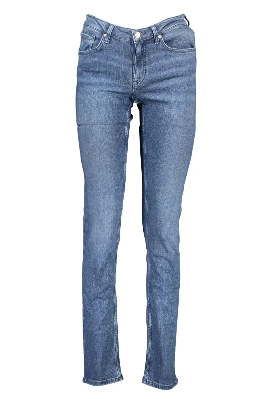 All-Day Style Gant Chic Faded  Button-Zip Women's Jeans