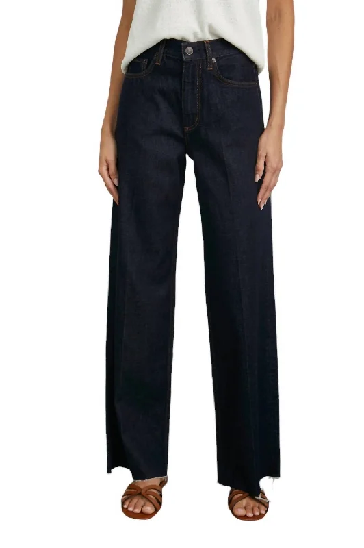 Simple Comfort Getty Jeans In Midnight Blues
