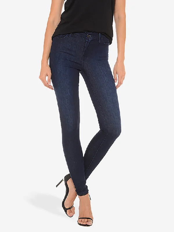 Minimal Style High Rise Skinny Grove Jeans