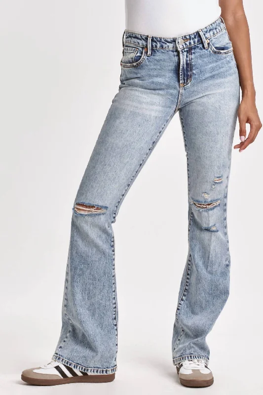 British Fashion Jaxtyn High Rise Bootcut Jean In Lena