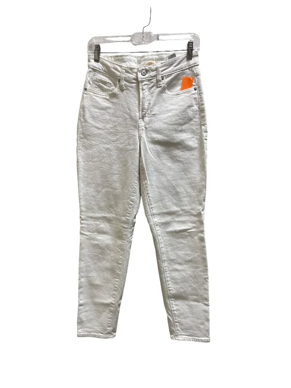 Celebrity Style Jeans Boot Cut By Old Navy In White, Size: 2