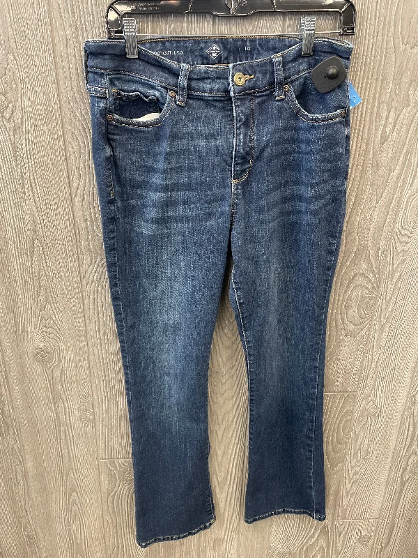 Cozy Chic Wear Jeans Boot Cut By St Johns Bay In Blue Denim, Size: 10
