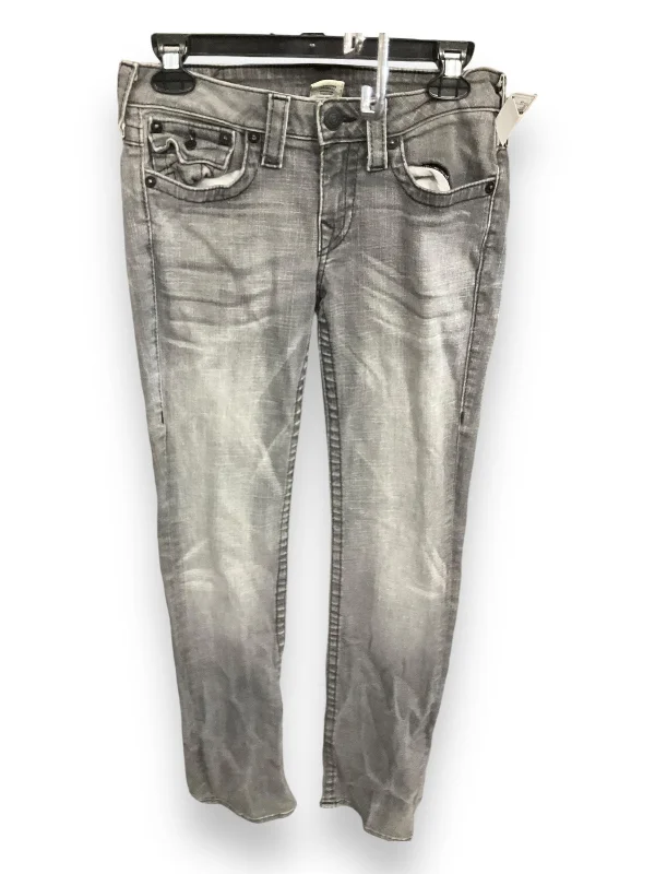 Beautiful Romance Jeans Boot Cut By True Religion In Grey, Size: 10