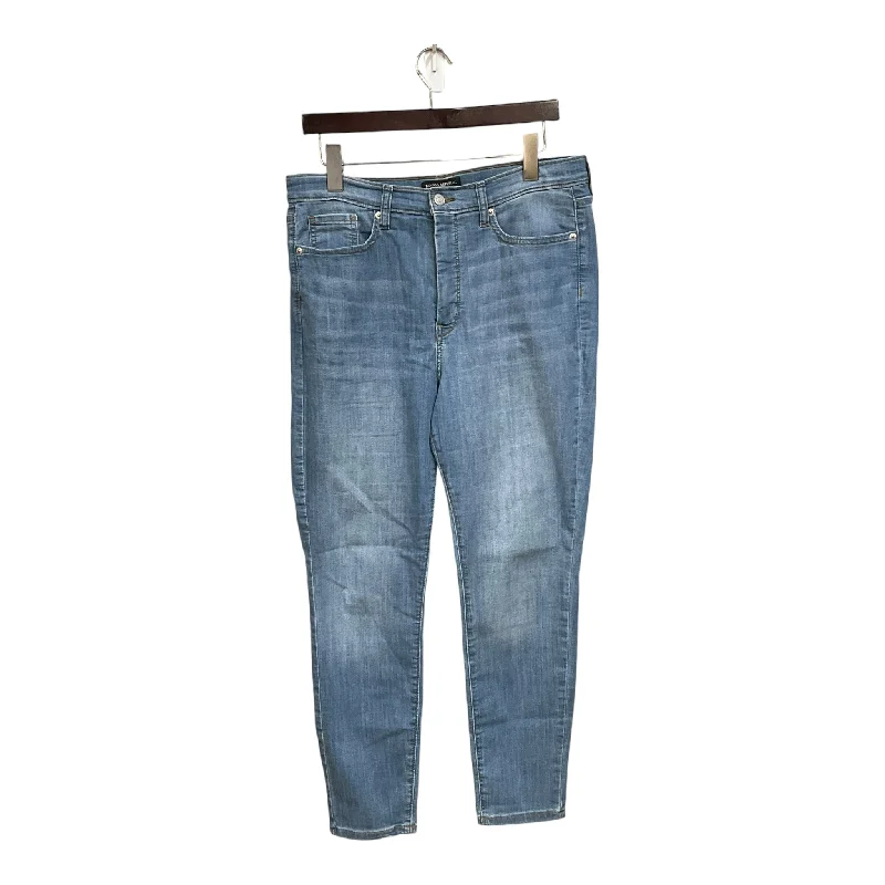 Comfortable Tops Jeans Boyfriend By Banana Republic In Blue Denim, Size: 12