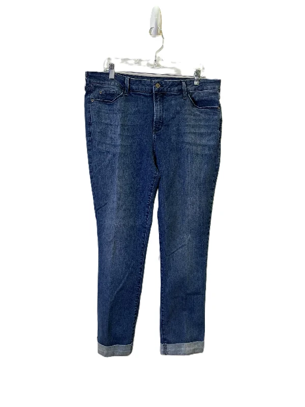 Ethnic Style Jeans Boyfriend By Not Your Daughters Jeans In Blue, Size: 16