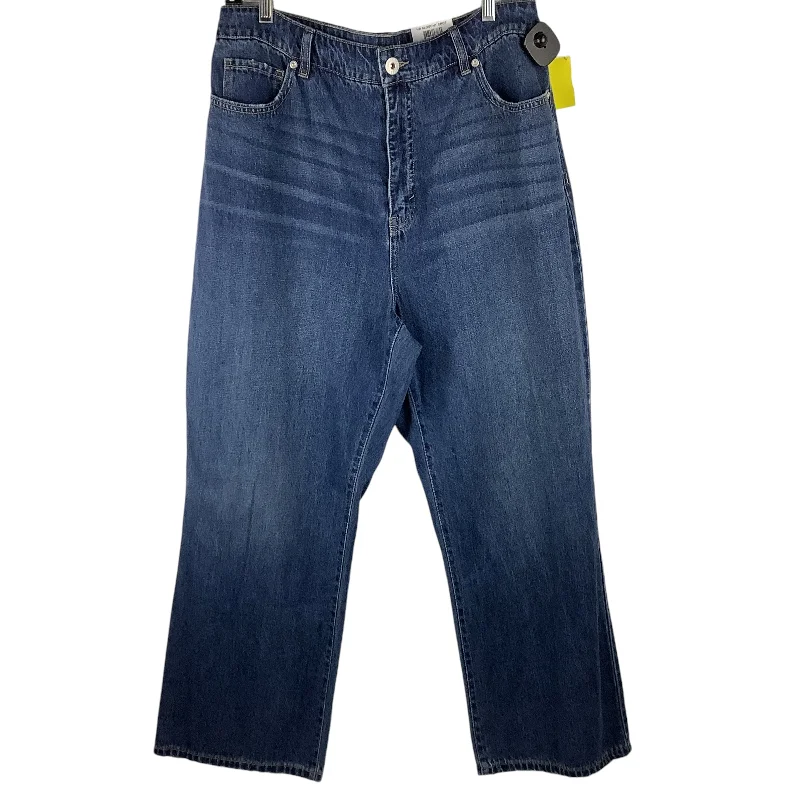 Easy Wear Chic Jeans Cropped By Style And Co Collection Women In Blue, Size: 14